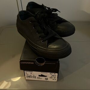 All Black Converse All Star Sneakers